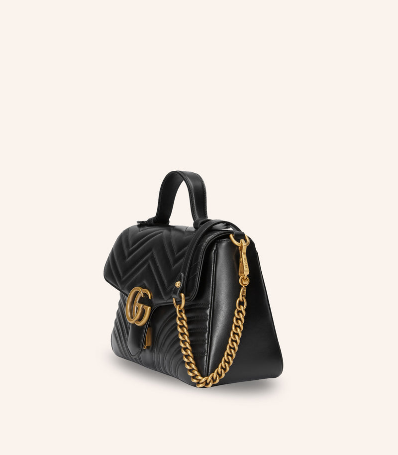 Tas Gucci GG Marmont Top Handle Bag Small