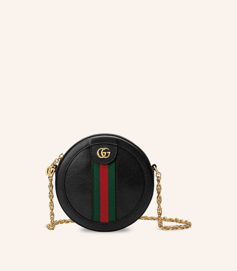 Tas Gucci Ophidia GG Round Shoulder Bag Mini