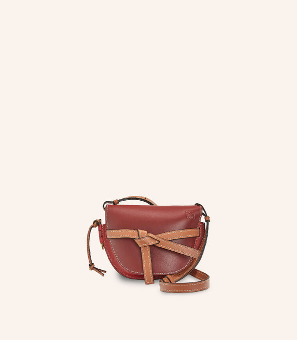 Tas Loewe Small Gate Bag Soft Calfskin