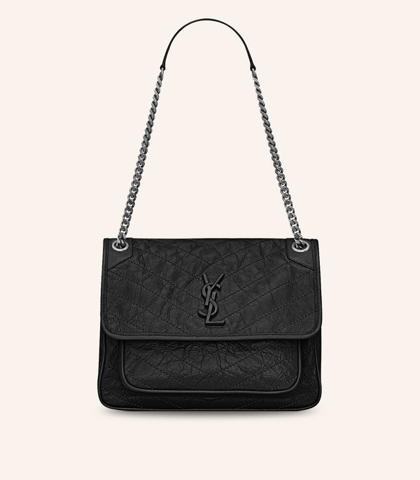 Tas YSL Saint Laurent Niki Medium In Vintage Leather