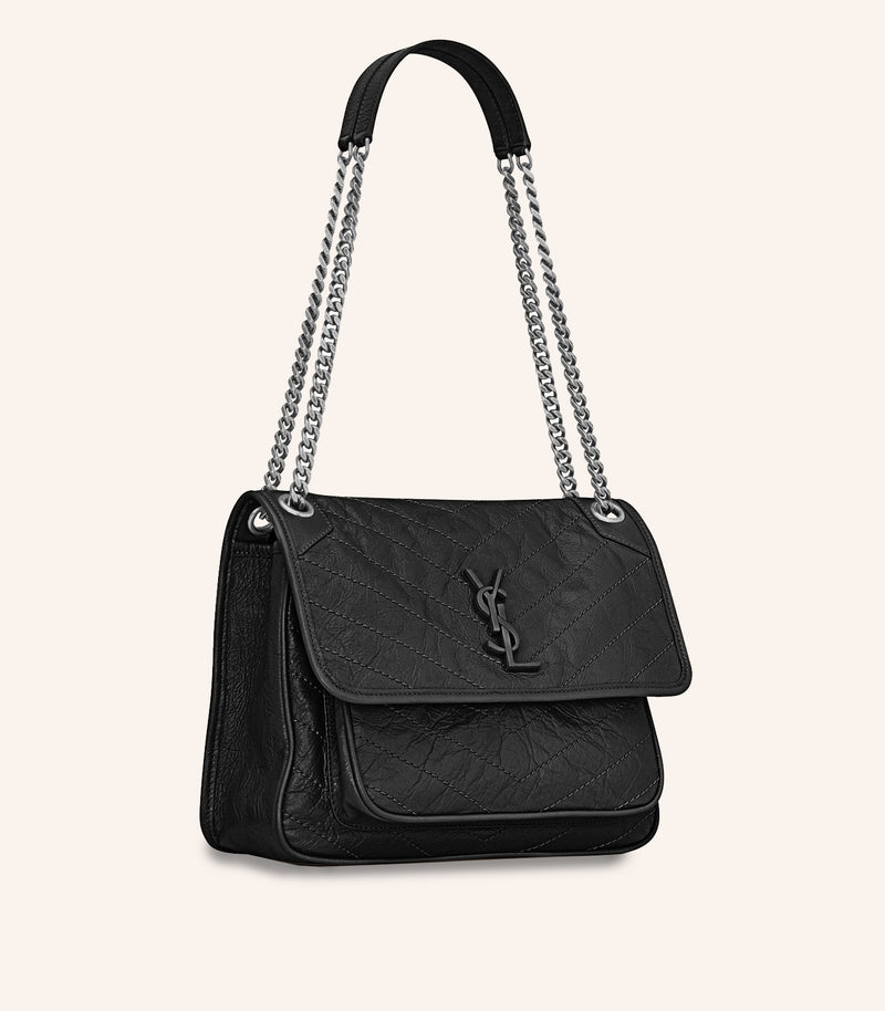 Tas YSL Saint Laurent Niki Medium In Vintage Leather