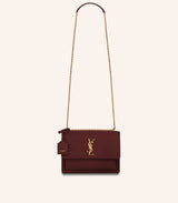 Tas YSL Saint Laurent Sunset Medium Bag In Smooth Leather