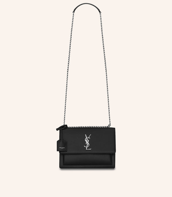 Tas YSL Saint Laurent Sunset Medium Bag In Smooth Leather